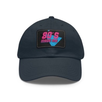 Dad Hat with Leather Patch...